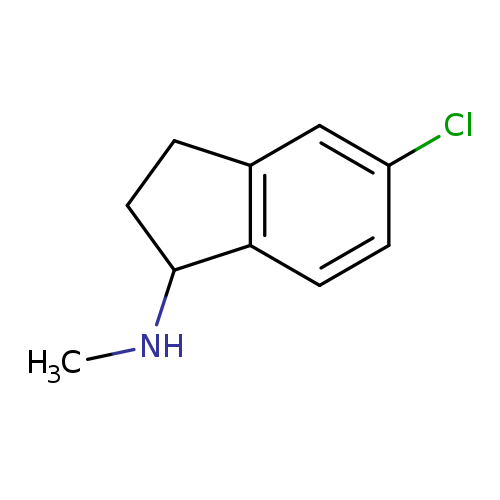 5-Chloro-N-methyl-2,3-dihydro-1H-inden-1-amine