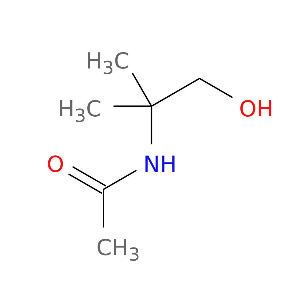 N-(1-hydroxy-2-methylpropan-2-yl)acetamide