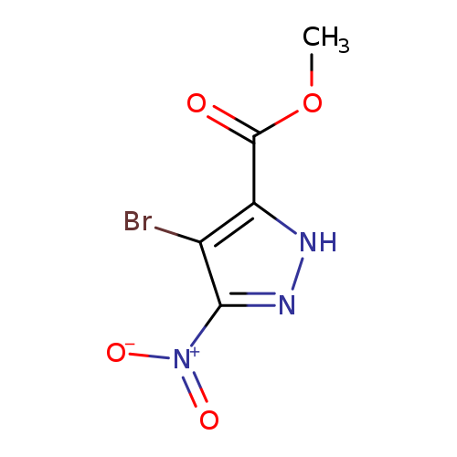 Methyl 4-bromo-5-nitro-1H-pyrazole-3-carboxylate