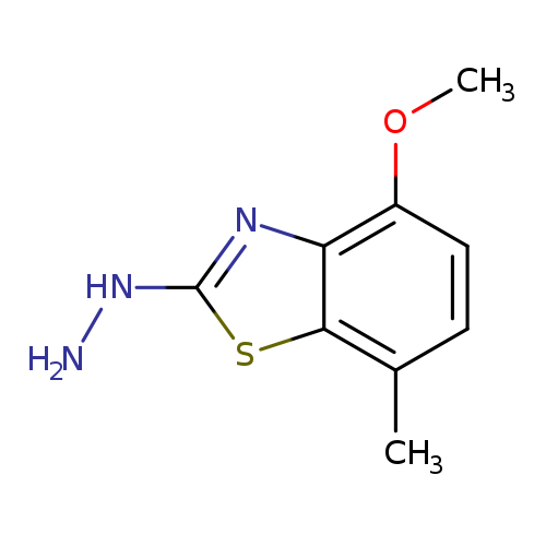 2-Hydrazino-4-methoxy-7-methyl-1,3-benzothiazole