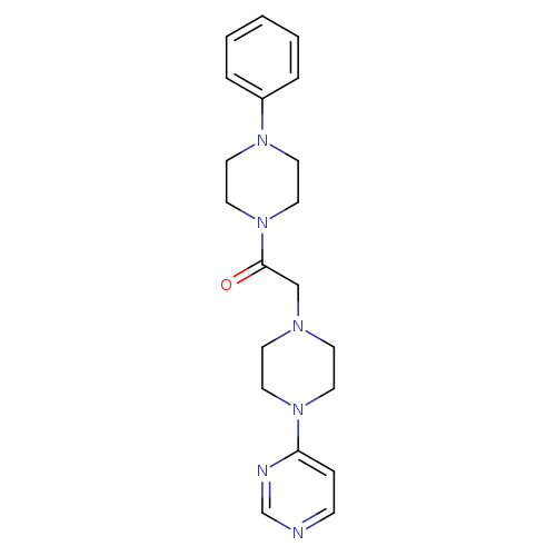 1-(4-phenylpiperazin-1-yl)-2-[4-(pyrimidin-4-yl)piperazin-1-yl]ethan-1-one