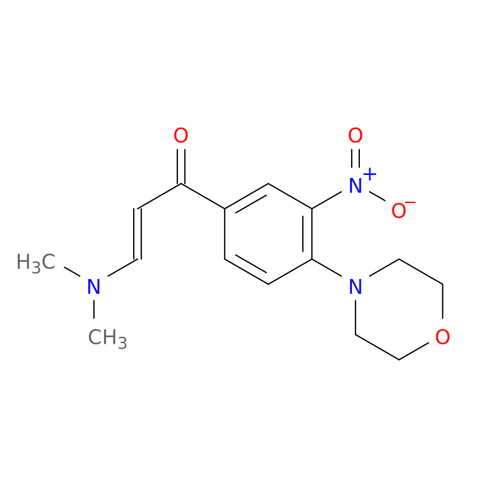 (2E)-3-(dimethylamino)-1-[4-(morpholin-4-yl)-3-nitrophenyl]prop-2-en-1-one