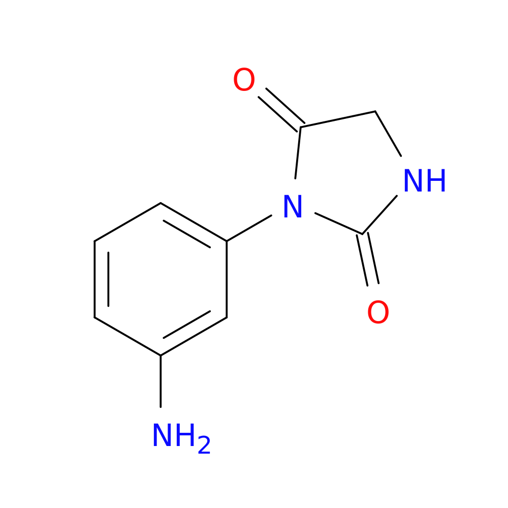 3-(3-Aminophenyl)imidazolidine-2,4-dione