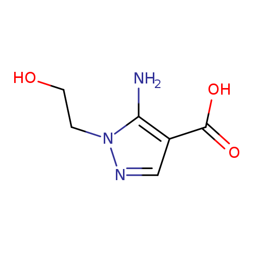 5-Amino-1-(2-hydroxyethyl)-1H-pyrazole-4-carboxylic acid