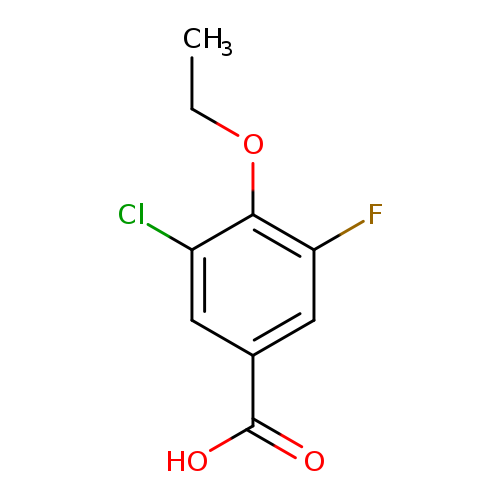 3-Chloro-4-ethoxy-5-fluorobenzoic acid