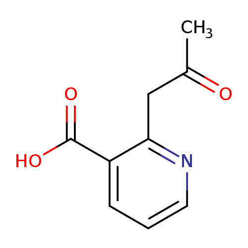 2-(2-oxopropyl)pyridine-3-carboxylic acid
