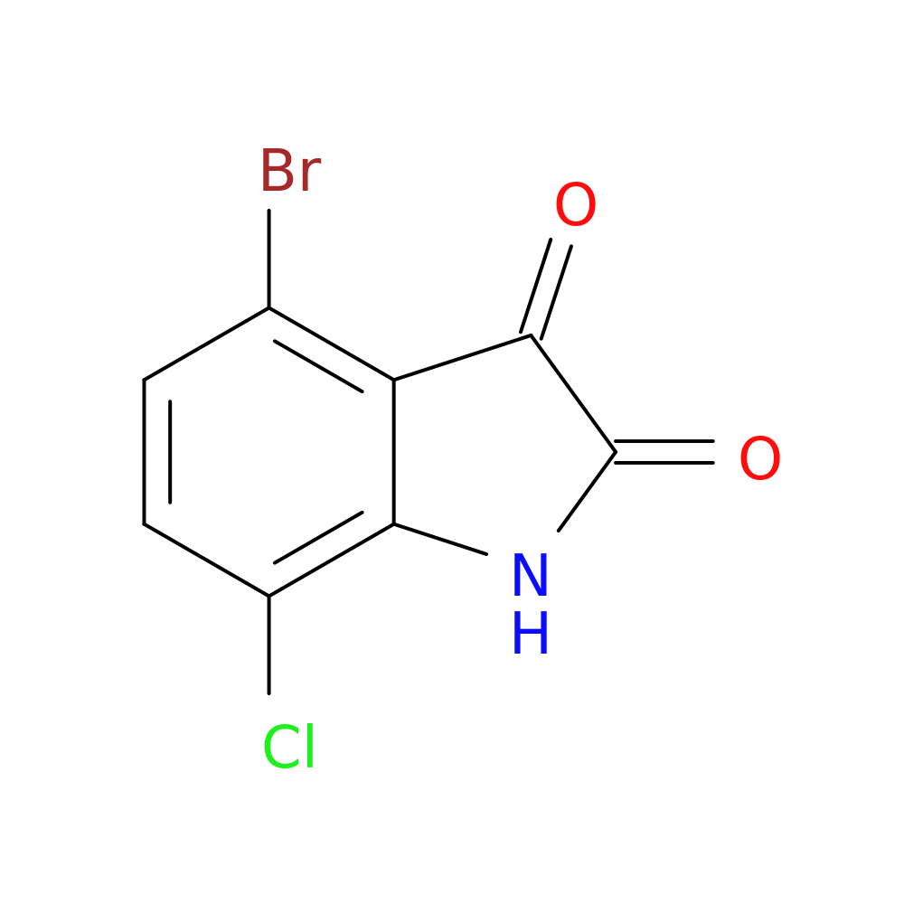 4-bromo-7-chloro-2,3-dihydro-1H-indole-2,3-dione