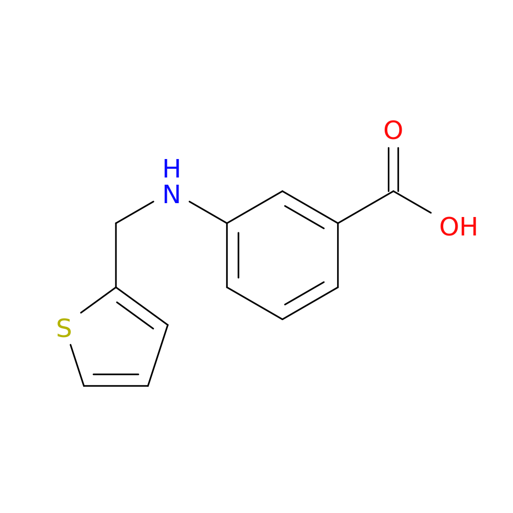 3-[(2-thienylmethyl)amino]benzoic acid