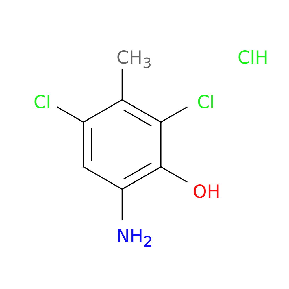 6-Amino-2,4-dichloro-3-methylphenol Hydrochloride