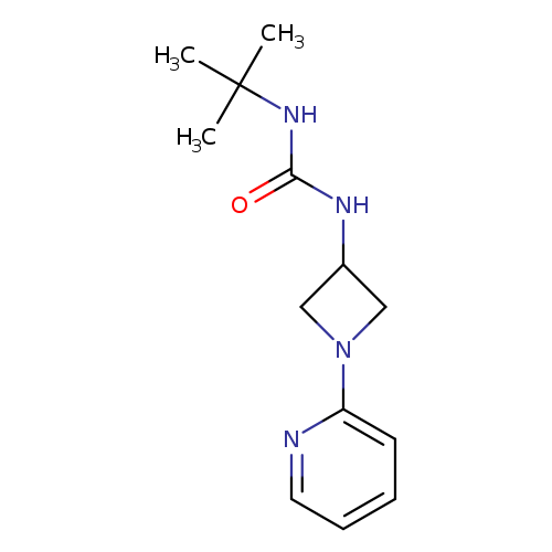 3-tert-butyl-1-[1-(pyridin-2-yl)azetidin-3-yl]urea