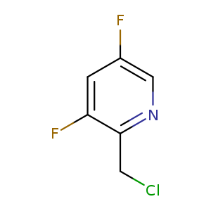 Pyridine, 2-(chloromethyl)-3,5-difluoro-