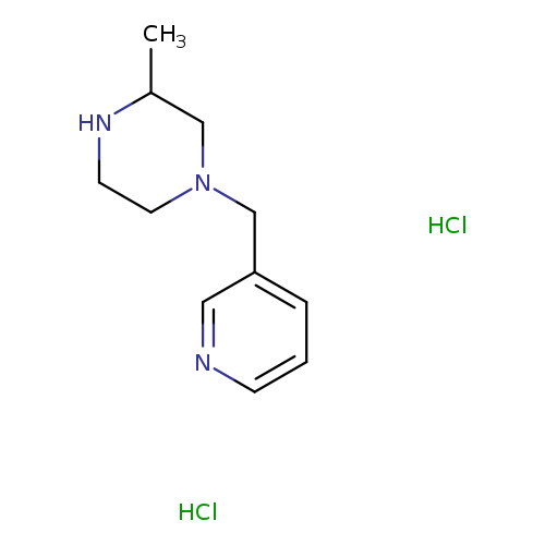 3-methyl-1-(pyridin-3-ylmethyl)piperazine dihydrochloride