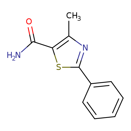 4-methyl-2-phenyl-1,3-thiazole-5-carboxamide