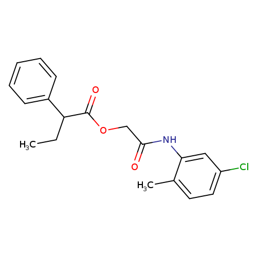 [(5-chloro-2-methylphenyl)carbamoyl]methyl 2-phenylbutanoate