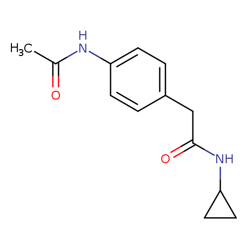 N-cyclopropyl-2-(4-acetamidophenyl)acetamide