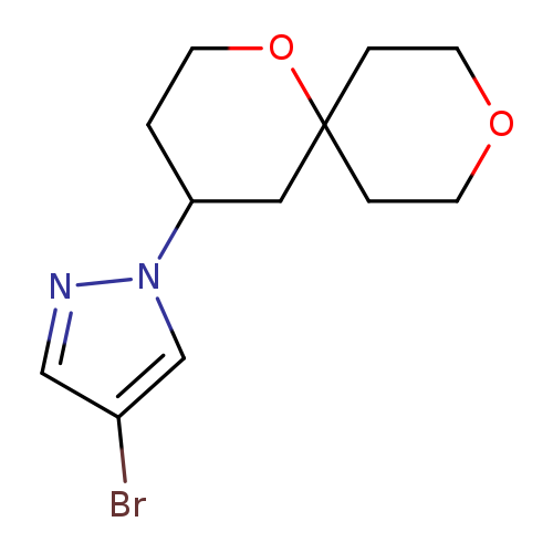 4-bromo-1-{1,9-dioxaspiro[5.5]undecan-4-yl}-1H-pyrazole