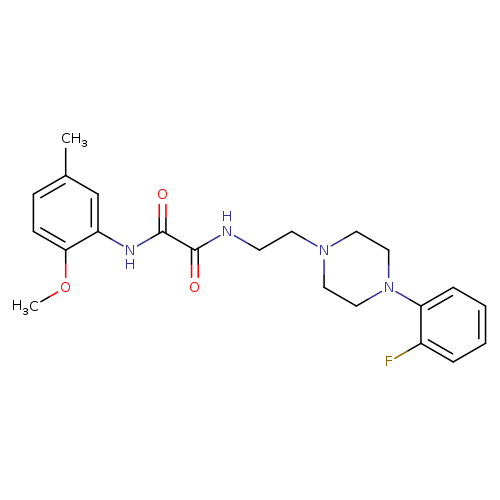 N-{2-[4-(2-fluorophenyl)piperazin-1-yl]ethyl}-N'-(2-methoxy-5-methylphenyl)ethanediamide