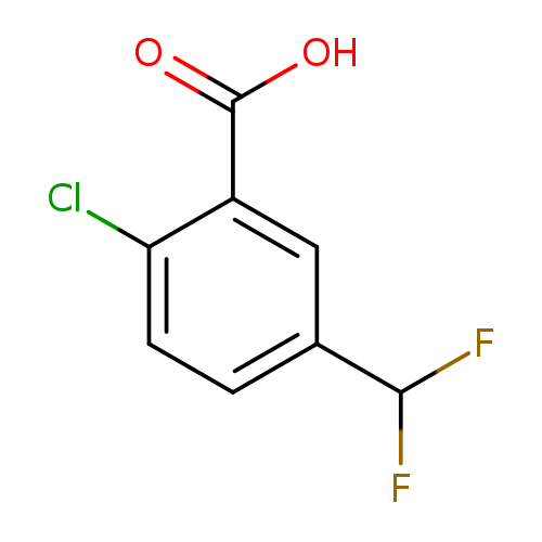 2-chloro-5-(difluoromethyl)benzoicacid