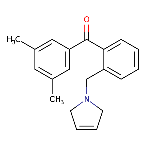 (2-((2,5-Dihydro-1H-pyrrol-1-yl)methyl)phenyl)(3,5-dimethylphenyl)methanone