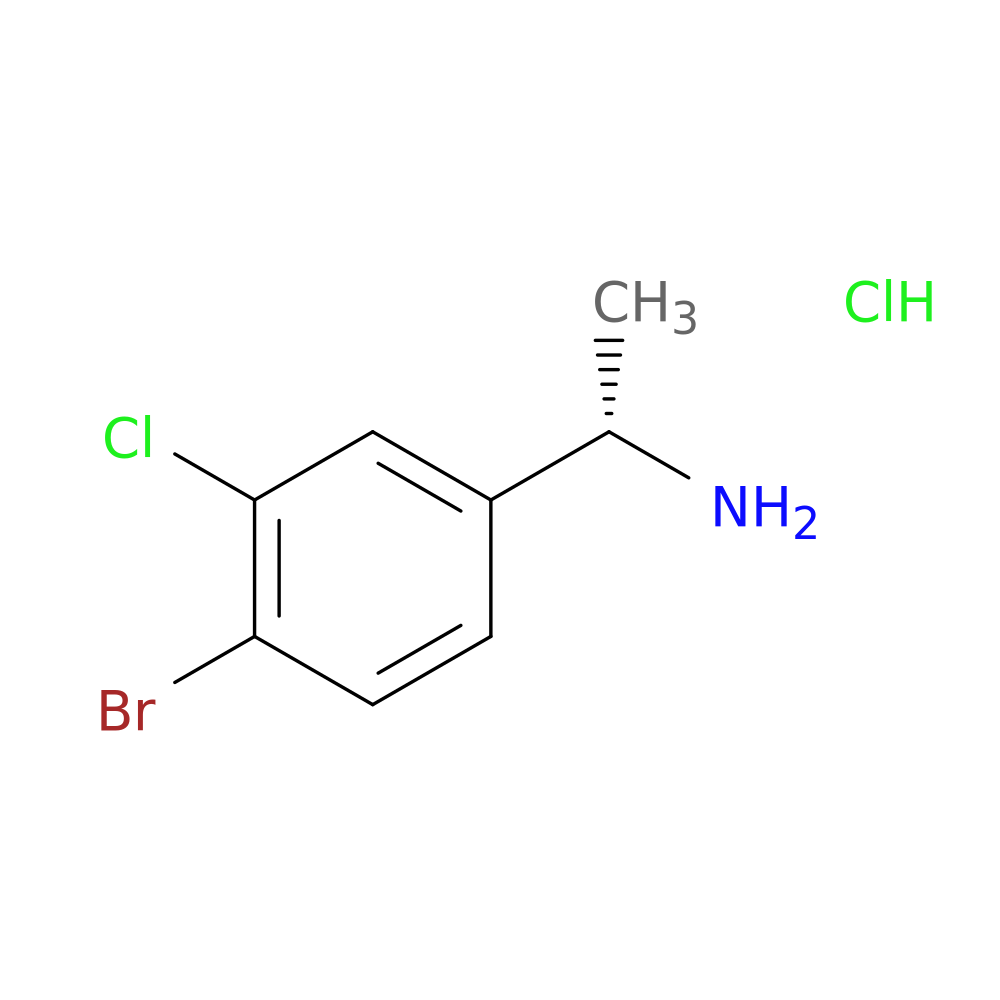 (S)-1-(4-Bromo-3-chlorophenyl)ethanamine hydrochloride
