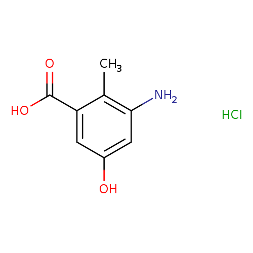 3-amino-5-hydroxy-2-methylbenzoicacidhydrochloride