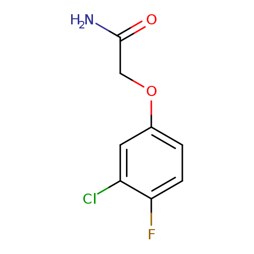 2-(3-chloro-4-fluorophenoxy)acetamide