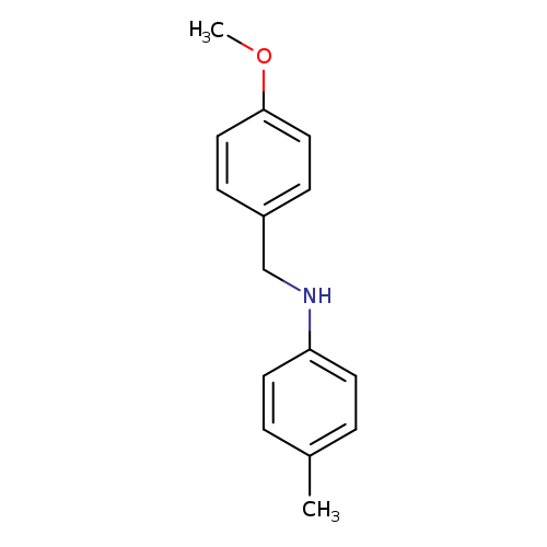 N-[(4-methoxyphenyl)methyl]-4-methylaniline