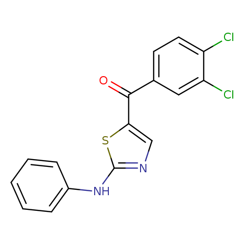 5-(3,4-dichlorobenzoyl)-N-phenyl-1,3-thiazol-2-amine