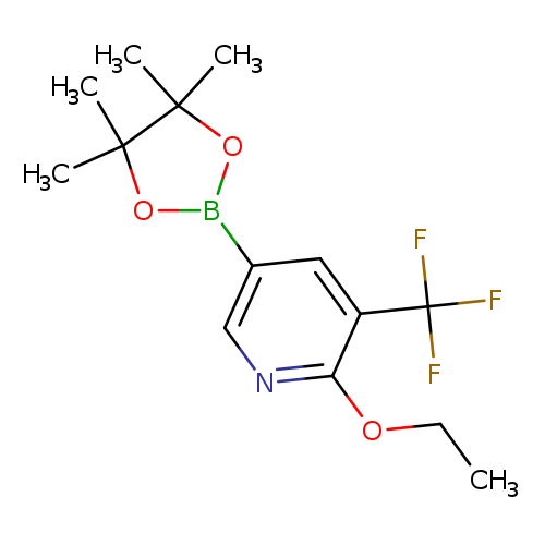 2-Ethoxy-5-(4,4,5,5-tetramethyl-1,3,2-dioxaborolan-2-yl)-3-(trifluoromethyl)-pyridine