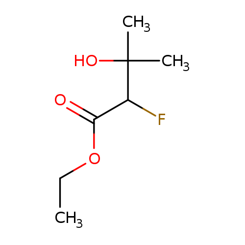 Ethyl 2-fluoro-3-hydroxy-3-methylbutanoate