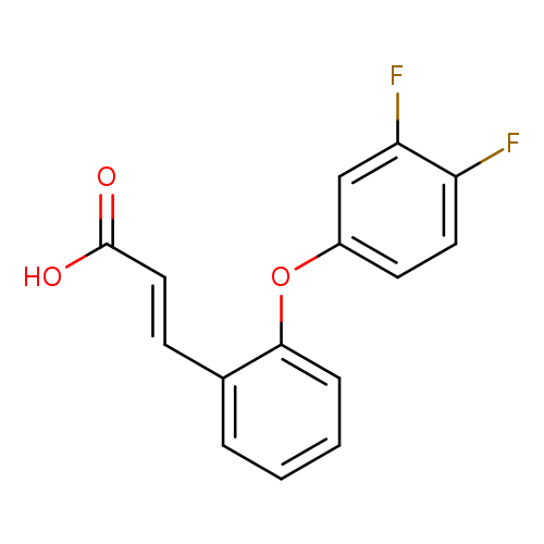 3-(2-(3,4-Difluorophenoxy)phenyl)acrylic acid