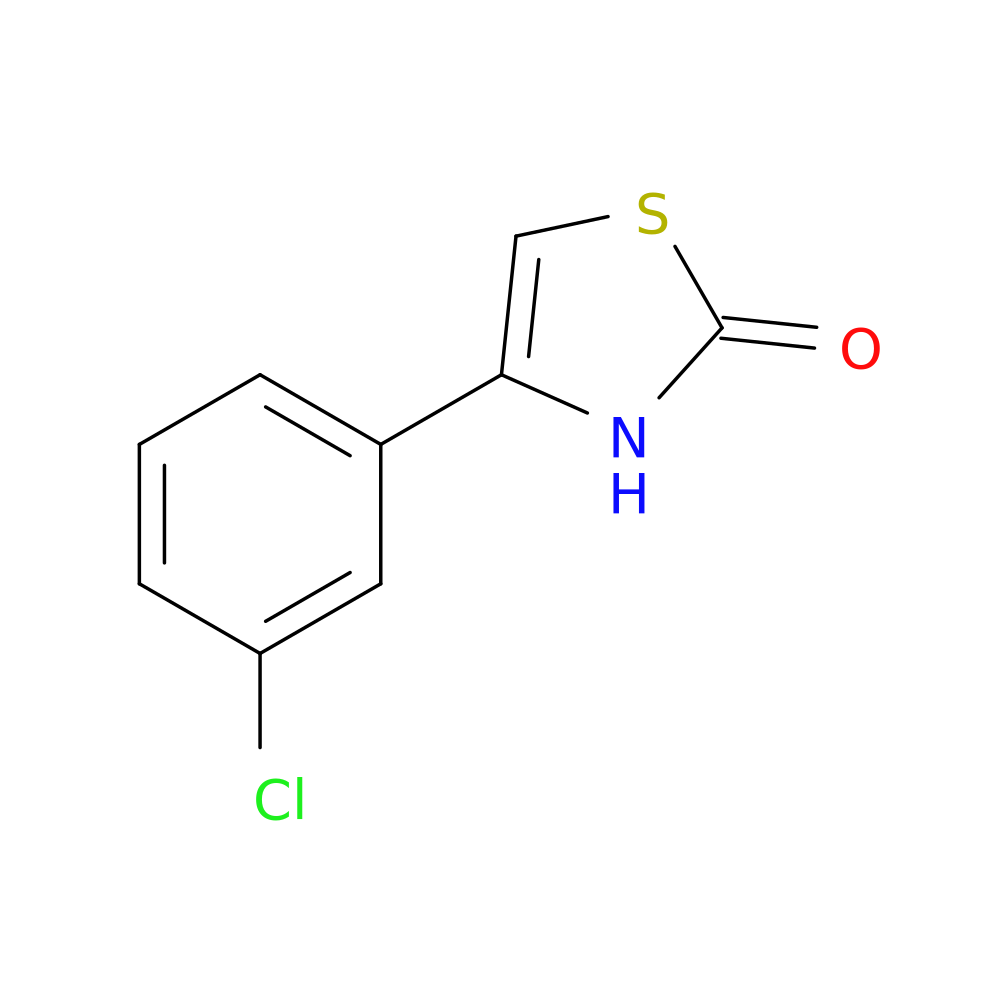 4-(3-chlorophenyl)-2,3-dihydro-1,3-thiazol-2-one