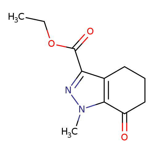 Ethyl 1-methyl-7-oxo-4,5,6,7-tetrahydro-1H-indazole-3-carboxylate