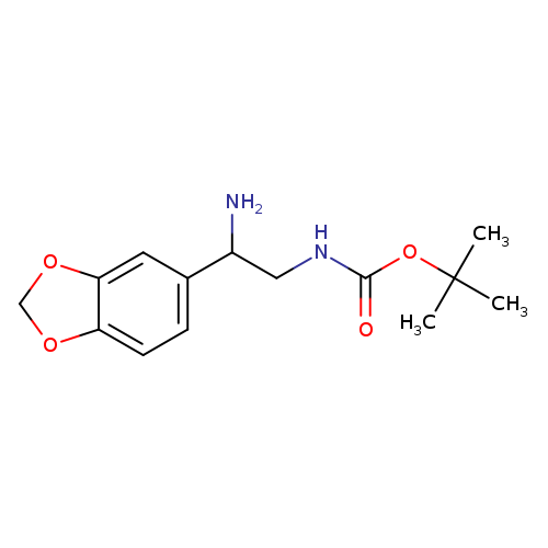 (2-AMINO-2-BENZO[1,3]DIOXOL-5-YL-ETHYL)-CARBAMIC ACID TERT-BUTYL ESTER