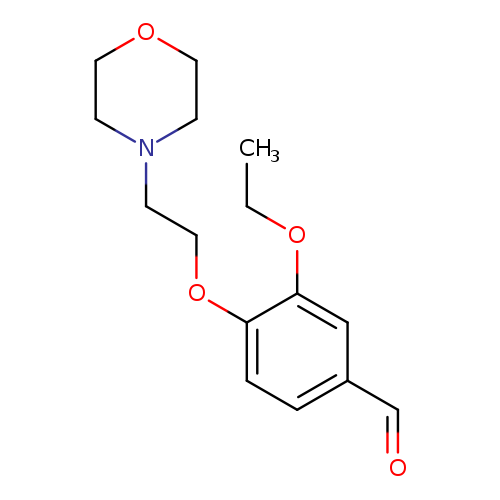 3-Ethoxy-4-(2-morpholin-4-ylethoxy)benzaldehyde