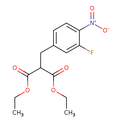 Propanedioic acid, 2-(3-fluoro-4-nitrophenyl)-2-methyl-,1,3-diethyl ester