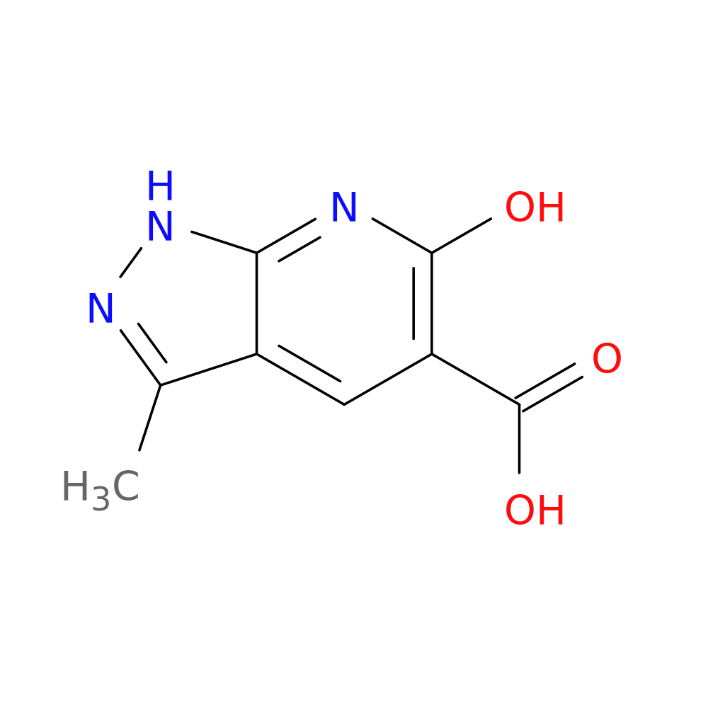 6-hydroxy-3-methyl-1H-pyrazolo[3,4-b]pyridine-5-carboxylic acid