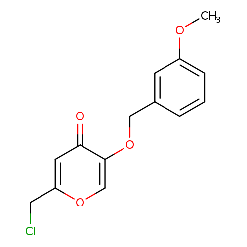 2-(Chloromethyl)-5-[(3-methoxybenzyl)oxy]-4H-pyran-4-one