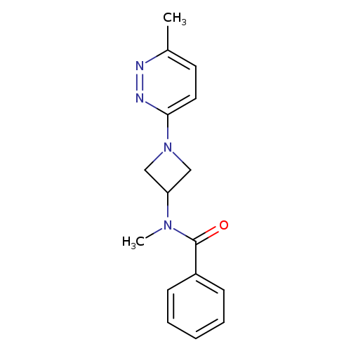 N-methyl-N-[1-(6-methylpyridazin-3-yl)azetidin-3-yl]benzamide