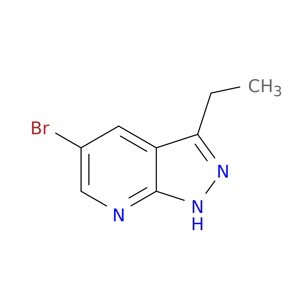 5-Bromo-3-ethyl-1H-pyrazolo[3,4-b]pyridine