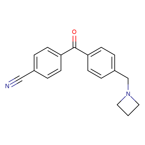 4-(4-(Azetidin-1-ylmethyl)benzoyl)benzonitrile