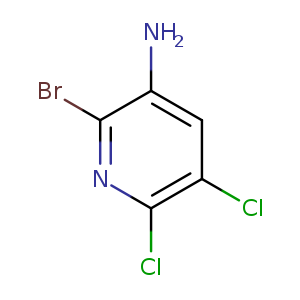 3-Pyridinamine, 2-bromo-5,6-dichloro-