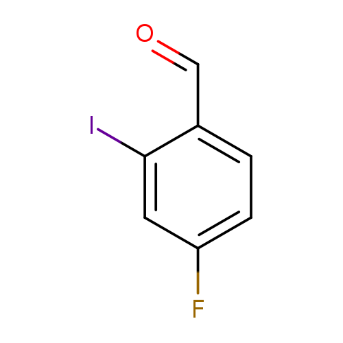Benzaldehyde, 4-fluoro-2-iodo-