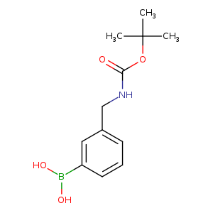 Carbamic acid, N-[(3-boronophenyl)methyl]-, C-(1,1-dimethylethyl) ester