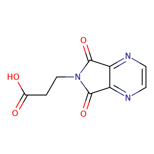 3-{5,7-dioxo-5H,6H,7H-pyrrolo[3,4-b]pyrazin-6-yl}propanoic acid