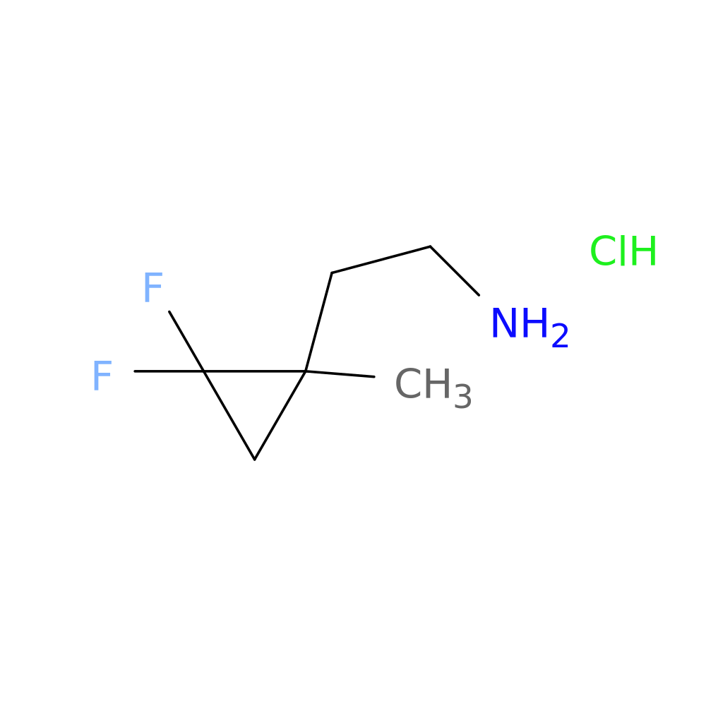 2-(2,2-difluoro-1-methylcyclopropyl)ethan-1-amine hydrochloride
