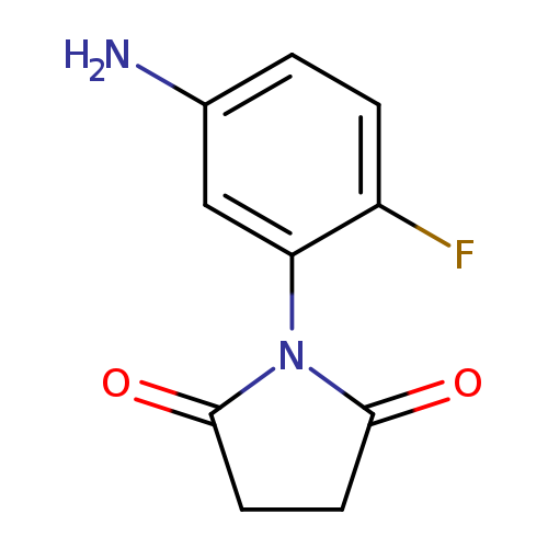 1-(5-Amino-2-fluorophenyl)pyrrolidine-2,5-dione