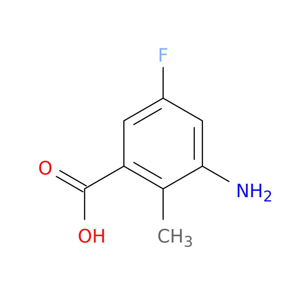 3-Amino-5-fluoro-2-methylbenzoic acid