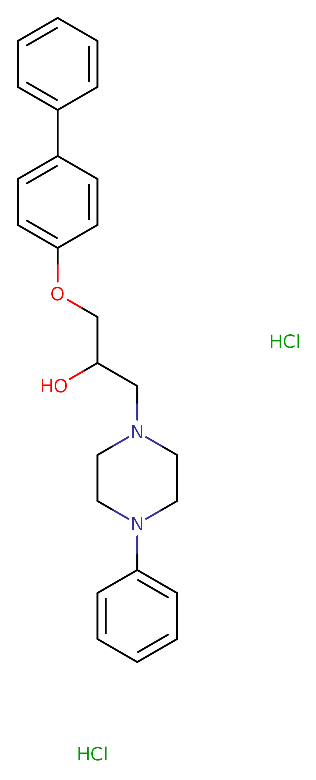 1-{[1,1'-biphenyl]-4-yloxy}-3-(4-phenylpiperazin-1-yl)propan-2-ol dihydrochloride