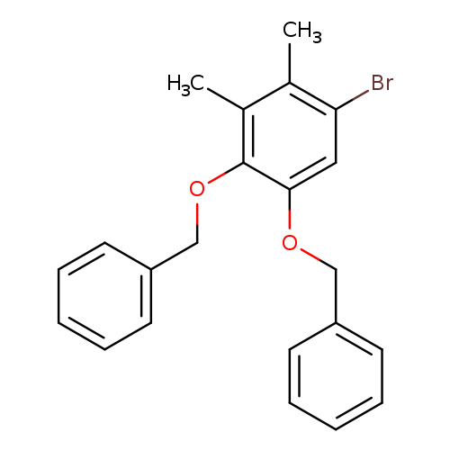 1,2-bis(benzyloxy)-5-bromo-3,4-dimethylbenzene
